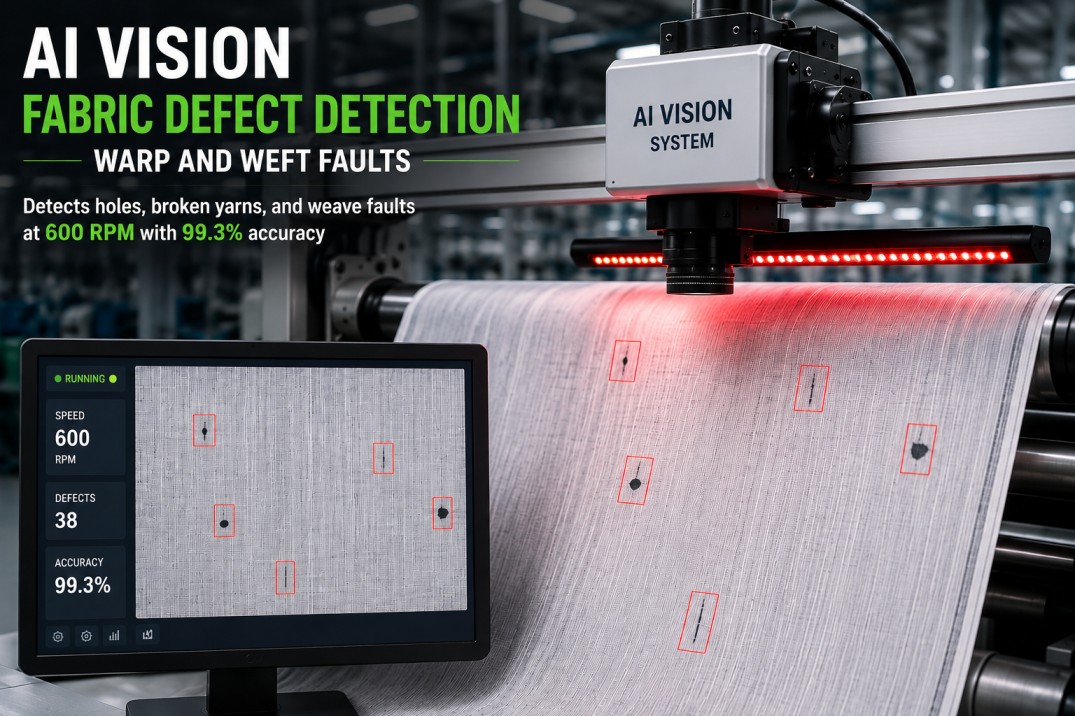 Warp and Weft Fabric Defect Detection