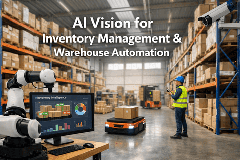 AI warehouse automation and multi-zone inventory management using computer vision